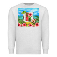 Oatmeal Heather summer nana Premium Sweatshirt - TumblerDesignByShophia