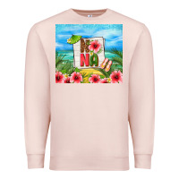 Pale Pink summer nana Premium Sweatshirt - TumblerDesignByShophia
