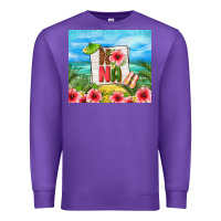 Purple summer nana Premium Sweatshirt - TumblerDesignByShophia
