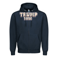 Navy Trump 2020 Zipper Hoodie - Bettercallsaul