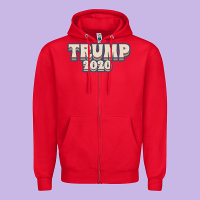 Trump 2020 Zipper Hoodie Designed By Bettercallsaul