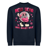 Navy new year same boojee babe Heavyweight Sweatshirt - MaliasSmallBusiness