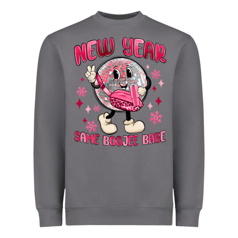 New Year Same Boojee Babe Heavyweight Sweatshirt by MaliasSmallBusiness | Teevron