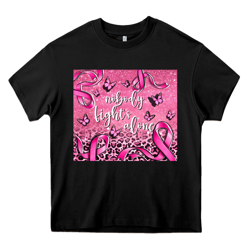 Nobody Fight's Alone Heavy Core Tee by AdoDesignShop | Teevron