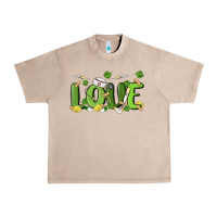 French Oak st patricks love nurse Urban Heavy Tee - MaliasSmallBusiness