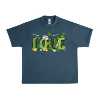St Patricks Love Nurse Urban Heavy Tee | Teevron