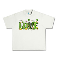 Pistachio st patricks love nurse Urban Heavy Tee - MaliasSmallBusiness