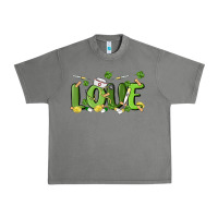Tornado st patricks love nurse Urban Heavy Tee - MaliasSmallBusiness