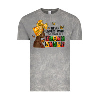 Cloud Rock never understimate the power of a black woman Vintage Tee - MaliasSmallBusiness