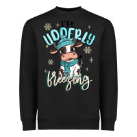 I'm Udderly Freezing Baby Cow Heavyweight Sweatshirt | Teevron