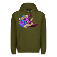 Army Green sorta sweet sorta wicked Premium Hoodie - CowGirlArtShop