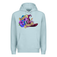 Blue Mist sorta sweet sorta wicked Premium Hoodie - CowGirlArtShop