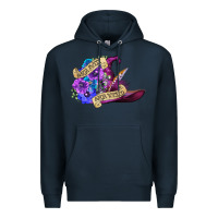 Navy sorta sweet sorta wicked Premium Hoodie - CowGirlArtShop
