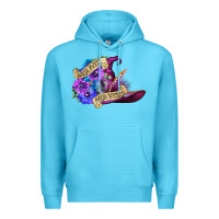 Ocean Blue sorta sweet sorta wicked Premium Hoodie - CowGirlArtShop