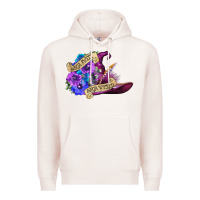 Pale Pink sorta sweet sorta wicked Premium Hoodie - CowGirlArtShop