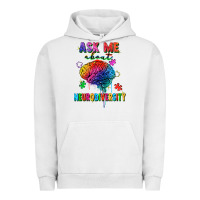 Pigment Lunar Rock ask me about neurodiversity Urban Hoodie - FaDigitalArtStudio
