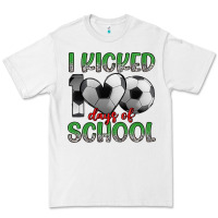 White i kicked 100 days of school Premium Tee - Artiststas