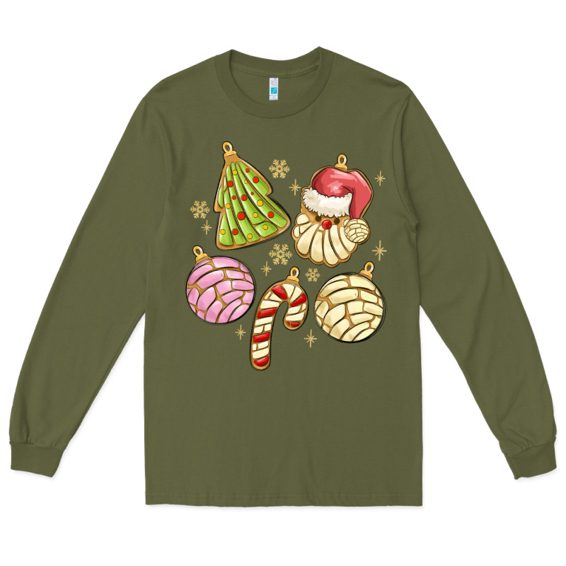 Christmas Conchas Long Sleeve Tee by MaliasSmallBusiness | Teevron