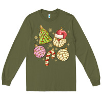 Army Green christmas conchas Long Sleeve Tee - MaliasSmallBusiness