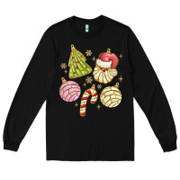 Black christmas conchas Long Sleeve Tee - MaliasSmallBusiness