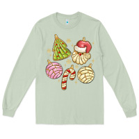 Matcha christmas conchas Long Sleeve Tee - MaliasSmallBusiness