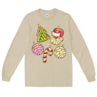 Mushroom christmas conchas Long Sleeve Tee - MaliasSmallBusiness