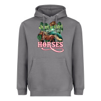 Storm Just a girl who loves Horses Heavyweight Hoodie - HowdyJamesFarm