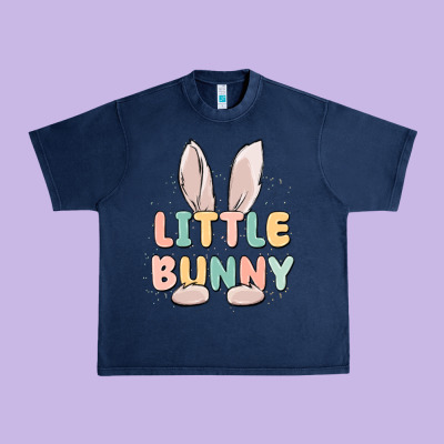 Little Bunny Malias Urban Heavy Tee Designed By Maliassmallbusiness