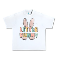 White little bunny malias Urban Heavy Tee - MaliasSmallBusiness