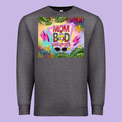 Mom Bod Summer Premium Sweatshirt Designed By Tumblerdesignbyshophia