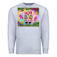 Heather Grey mom bod summer Premium Sweatshirt - TumblerDesignByShophia