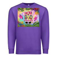 Purple mom bod summer Premium Sweatshirt - TumblerDesignByShophia