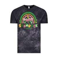 Cloud Black shamrock cutie Vintage Tee - MaliasSmallBusiness