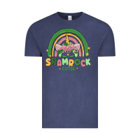 Vintage Denim shamrock cutie Vintage Tee - MaliasSmallBusiness