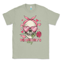 Matcha valentine's day skull Classic Tee - MaliasSmallBusiness