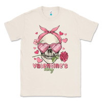 Natural valentine's day skull Classic Tee - MaliasSmallBusiness