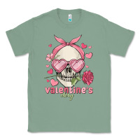Sage valentine's day skull Classic Tee - MaliasSmallBusiness
