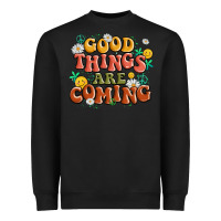 Black good things are coming Heavyweight Sweatshirt - MaliasSmallBusiness