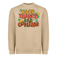 Mushroom good things are coming Heavyweight Sweatshirt - MaliasSmallBusiness