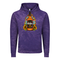 Cloud Purple whiskey bottle Vintage Hoodie - Jasminsmagicworld