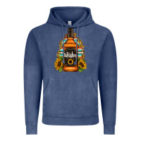 Vintage Denim whiskey bottle Vintage Hoodie - Jasminsmagicworld