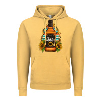 Vintage Mustard whiskey bottle Vintage Hoodie - Jasminsmagicworld