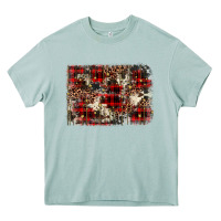 Arona christmas leopard cowhide background Heavy Core Tee - BarkalooDesign