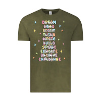 Vintage Olive jesus names believe Vintage Tee - MaliasSmallBusiness
