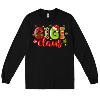Black gigi claus Long Sleeve Tee - MaliasSmallBusiness