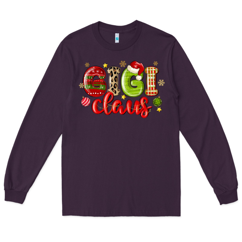 Gigi Claus Long Sleeve Tee by MaliasSmallBusiness | Teevron
