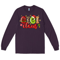 Plum gigi claus Long Sleeve Tee - MaliasSmallBusiness
