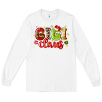 White gigi claus Long Sleeve Tee - MaliasSmallBusiness