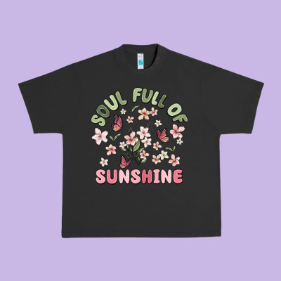 Soul Full Of Sunshine Urban Heavy Tee Designed By Maliassmallbusiness