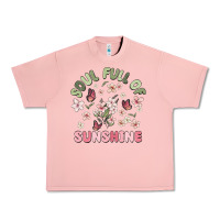Salmon soul full of sunshine Urban Heavy Tee - MaliasSmallBusiness